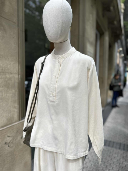 Blusa micropana cruda