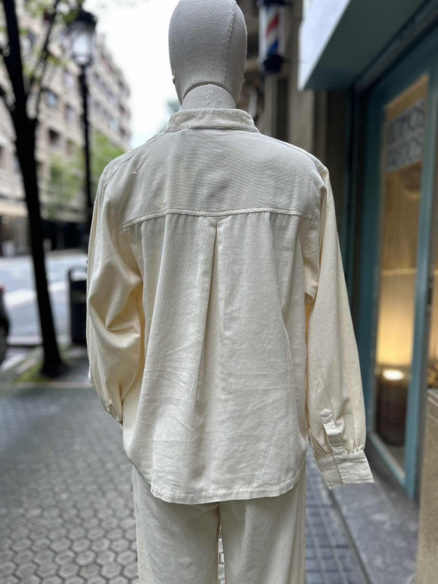 Blusa micropana cruda