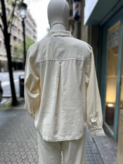 Blusa micropana cruda