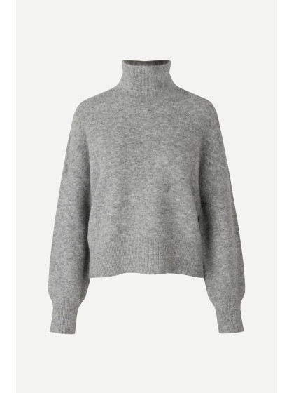 Jersey cuello chimenea gris