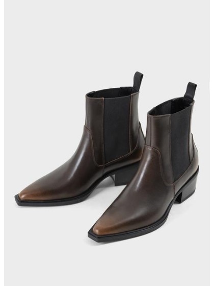 Botín Kelsey marrón