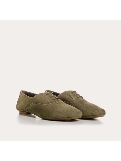 Blucher ante verde oliva