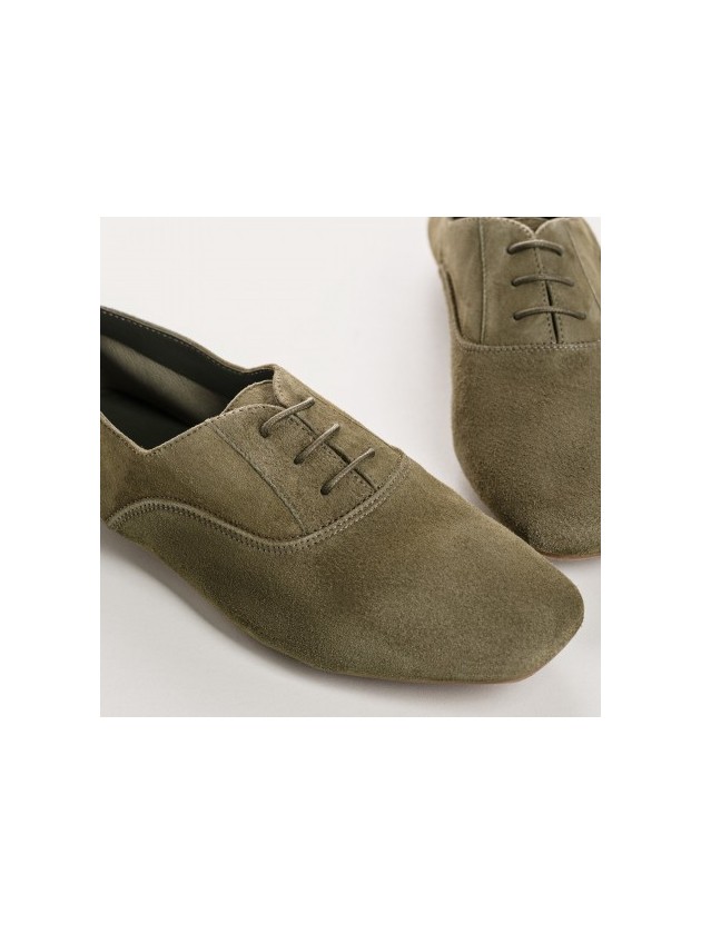 Blucher ante verde oliva