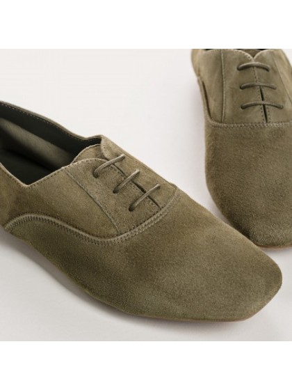 Blucher ante verde oliva