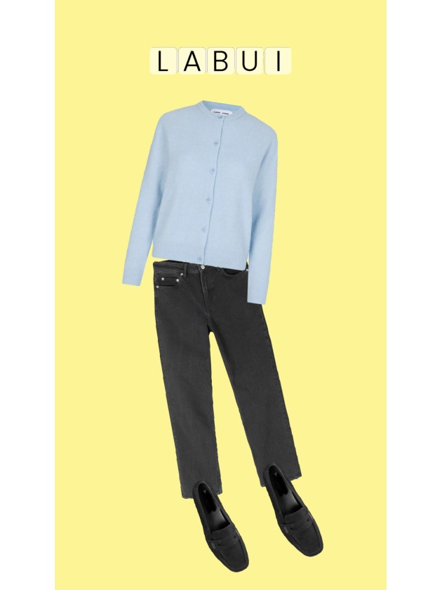 Vaquero lavado negro