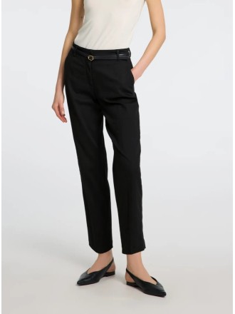 Pantalón chino negro