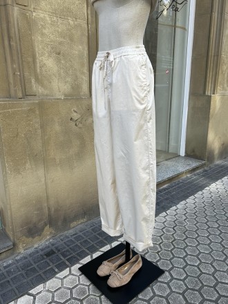 Pantalón goma crudo 2