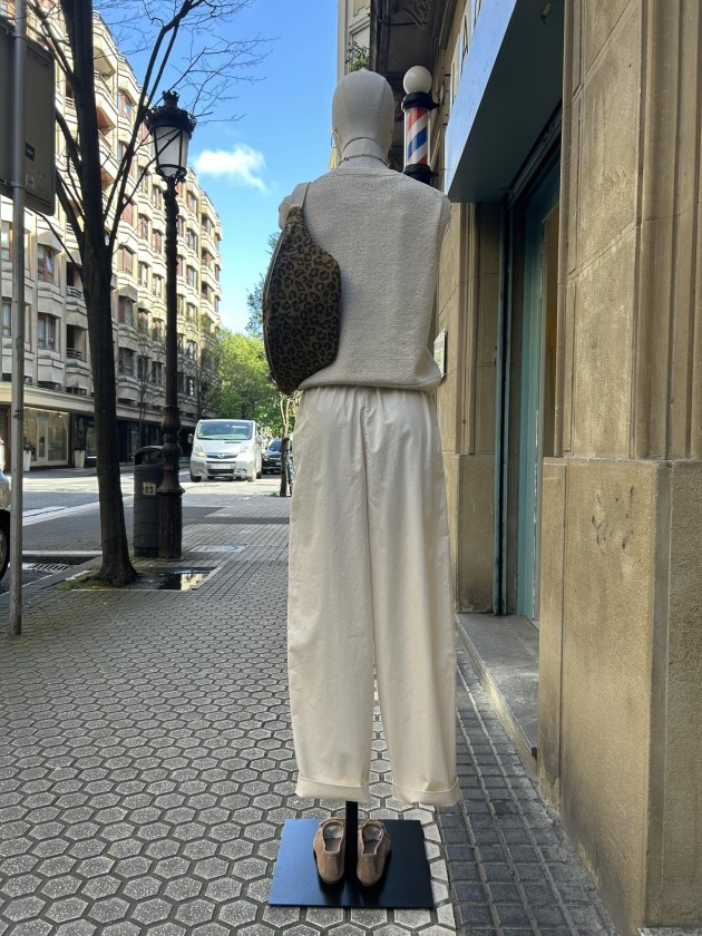 Pantalón goma crudo