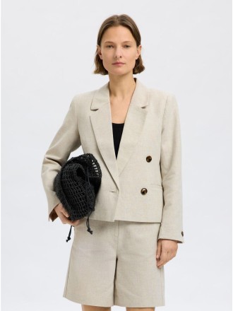 Americana lino piedra 2