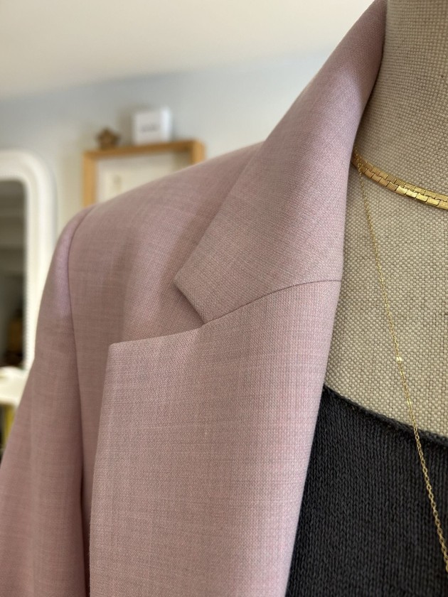 Americana oversize orquídea