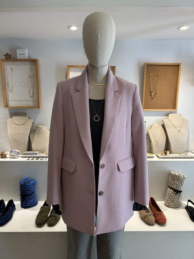 Americana oversize orquídea