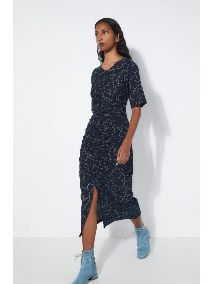 Vestido marino flores