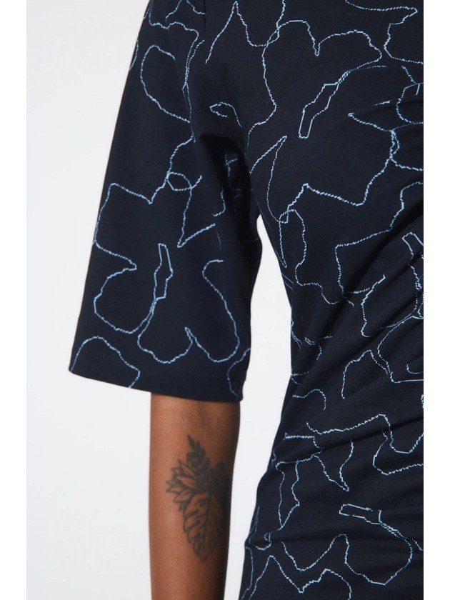 Vestido marino flores