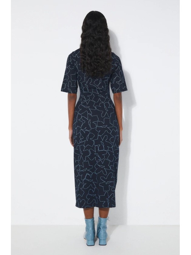 Vestido marino flores