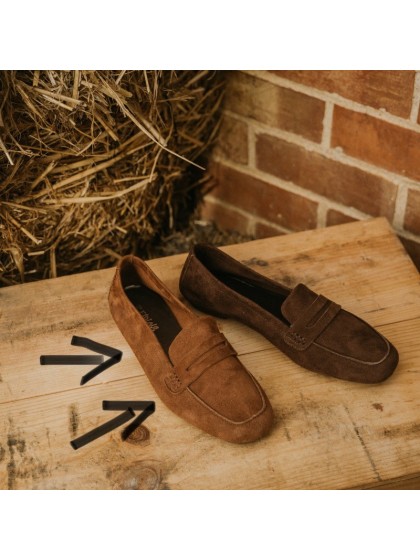 Mocasín café