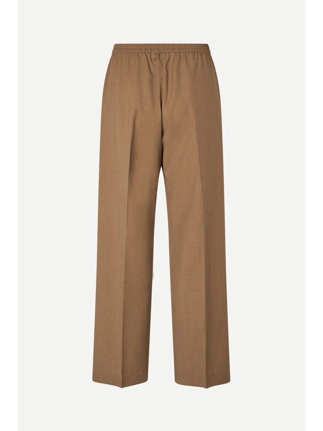 Pantalón lana fría camel