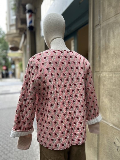 Chaqueta algodón estampada