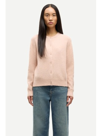 Cárdigan rosa empolvado 2