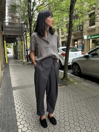 Pantalón anika gris