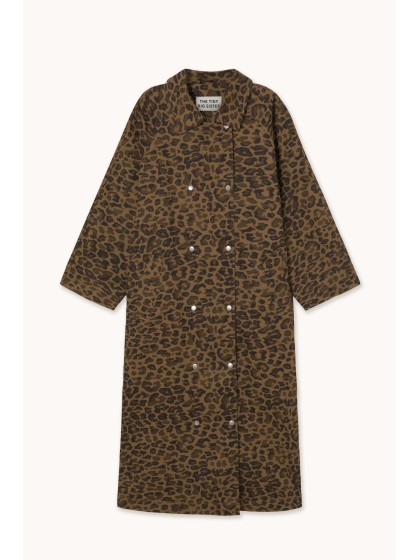 Gabardina leopardo