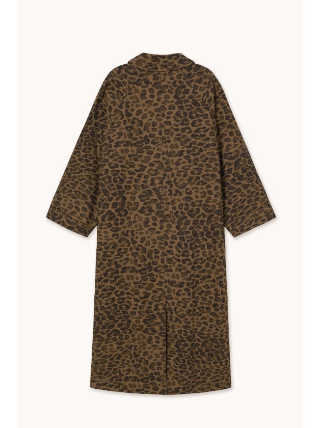 Gabardina leopardo