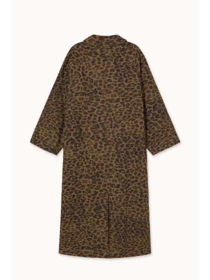 Gabardina leopardo