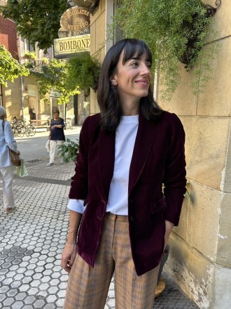 Americana terciopelo