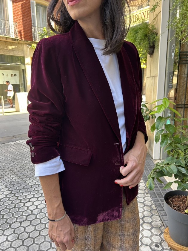 Americana terciopelo