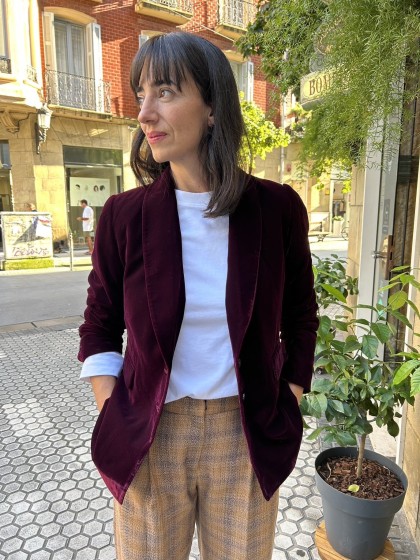 Americana terciopelo