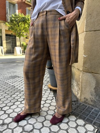 Pantalón cuadros