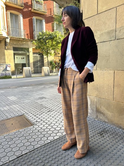 Pantalón cuadros