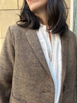 Americana espiga lana 2