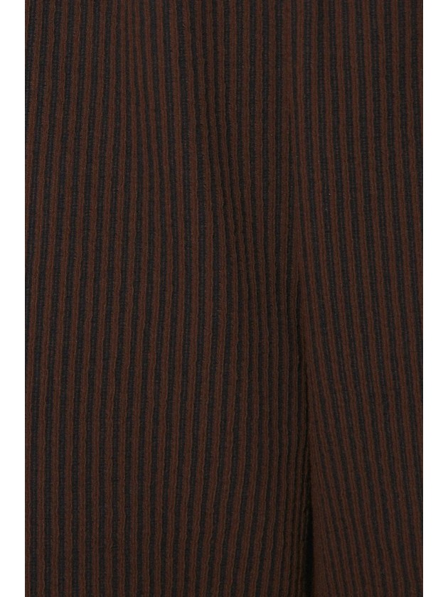 Vestido marrón/negro