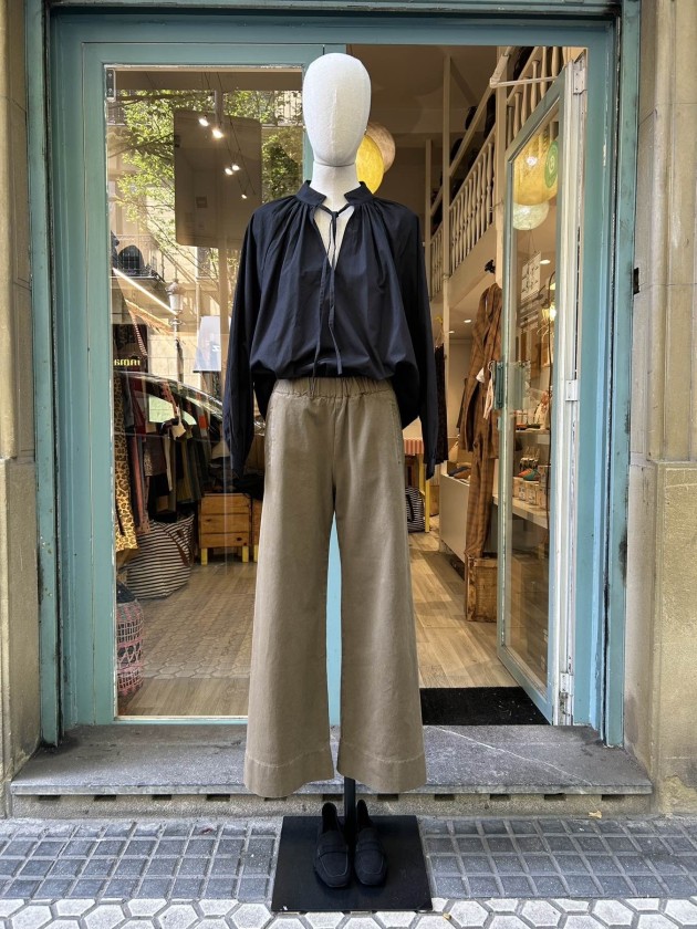 Pantalón verde/marrón