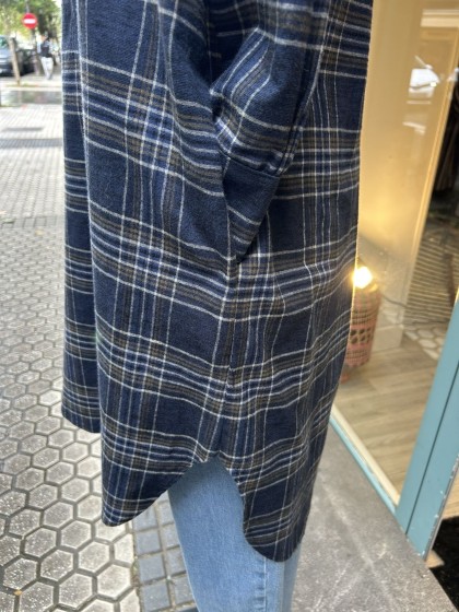 Vestido/Camisola cuadros