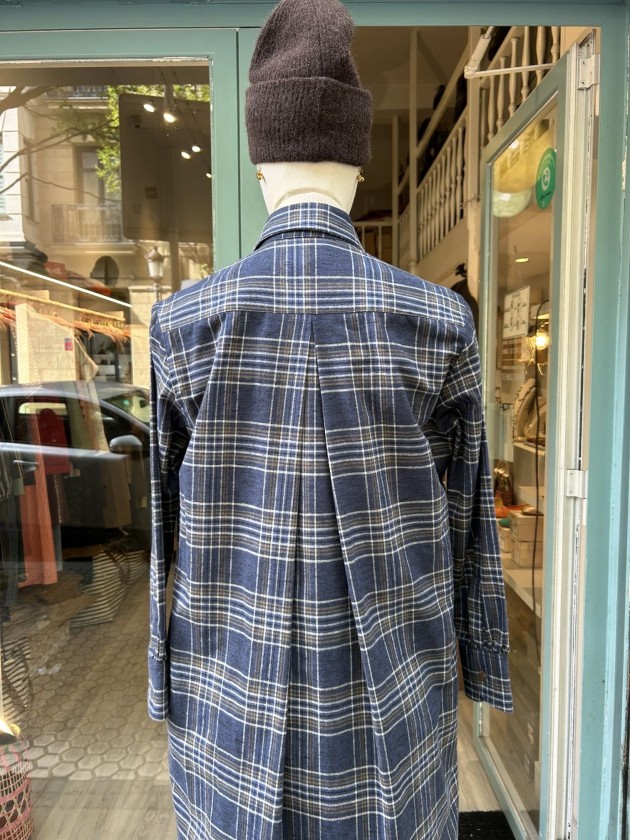 Vestido/Camisola cuadros