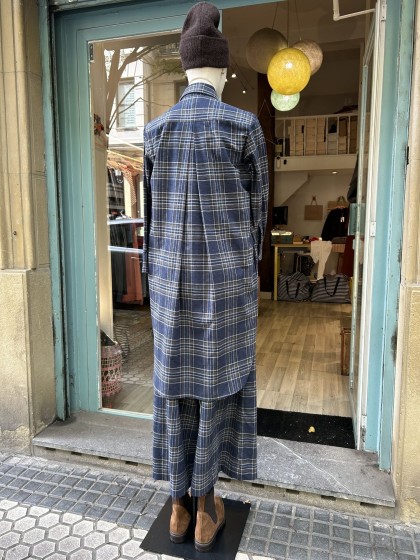 Vestido/Camisola cuadros