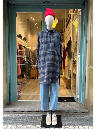 Vestido/Camisola cuadros