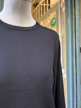 Jersey merino negro 2