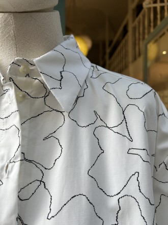 Camisa oversize flores 2