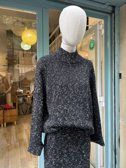 Jersey negro jaspeado