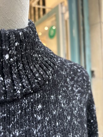 Jersey negro jaspeado 2