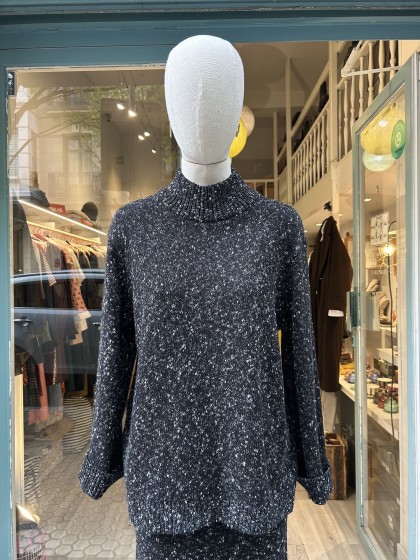 Jersey negro jaspeado