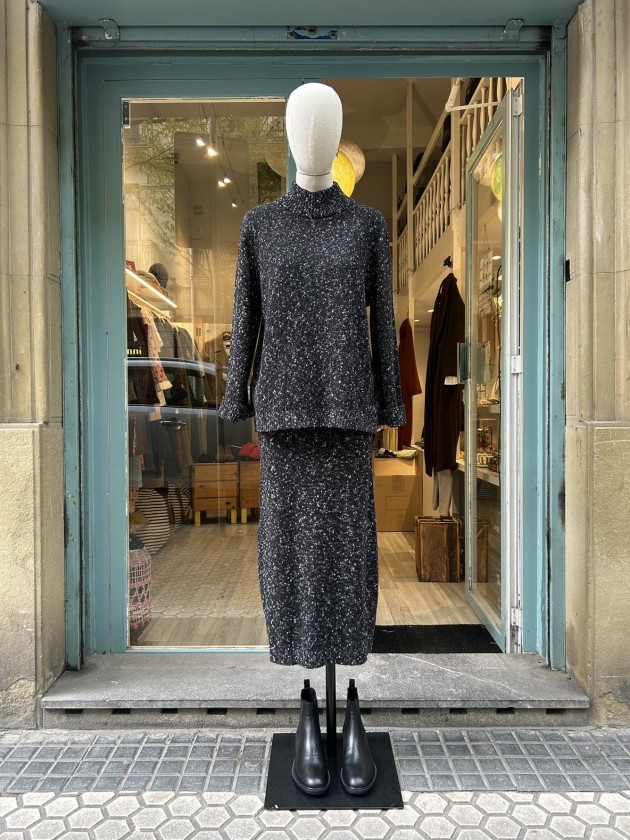 Jersey negro jaspeado