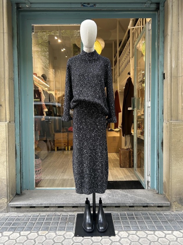 Jersey negro jaspeado