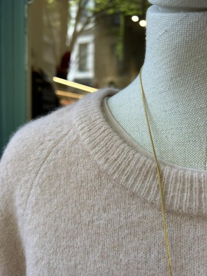 Jersey rosa empolvado