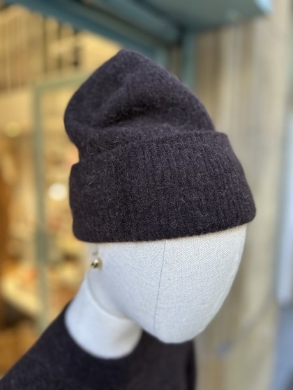 Gorro lana choco