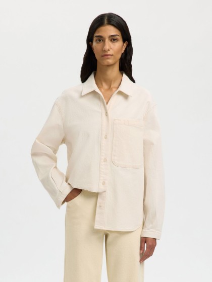 Camisa vaquera cruda