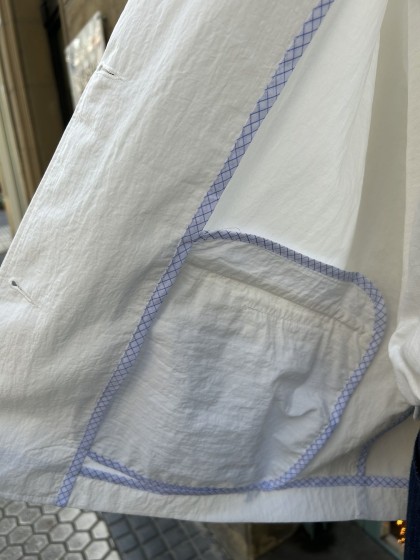 Americana oversize blanca