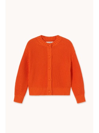 Cárdigan naranja